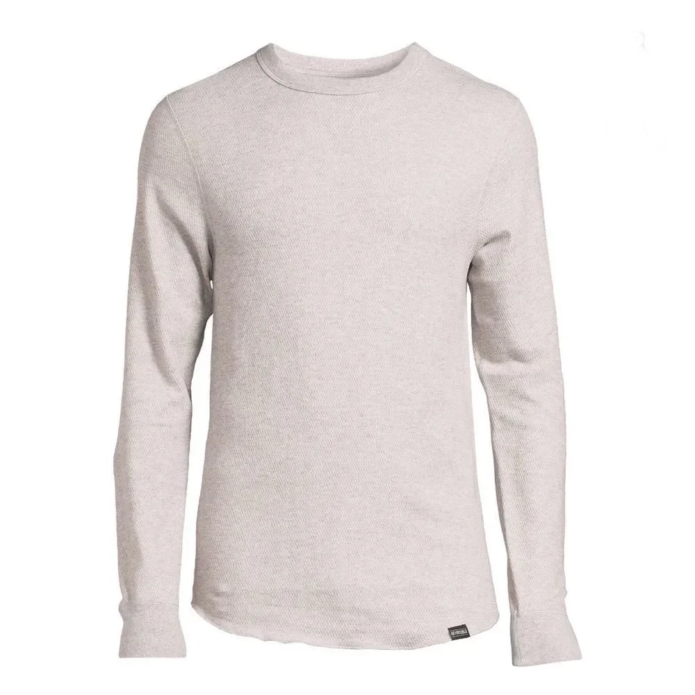 Mens Hanes Originals Raschel Reversible Knit Thermal Top & Bottom Size M